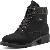 Tamaris Bottines à lacets marron / noir