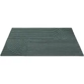 Muuto Relevo Quattro Tapis Dark Green | 170 x 240 cm