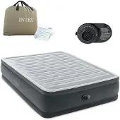 Intex Matelas Gonflable Fibertech Comfort Plush
