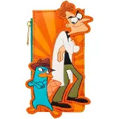 Loungefly Porte-cartes Dr. Doofenshmirtz et Perry l'ornithorynque
