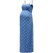 ONLY Maternity Robe 'OLMNOVA' bleu roi / blanc