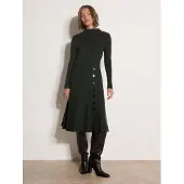 Apricot Robe ' Wadelanges Strickkleid ' vert