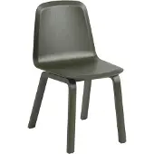 Muuto Brink Chaise Base Bois Dark Olive | Dark Olive