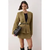 Trendyol Blazer olive