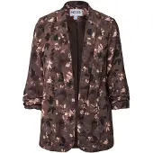 Pieces Blazer 'PCBosella' crème / chocolat / noir