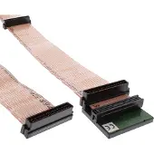 InLine 29953A SCSI U320 câble plat, 68 broches, 3 prises, pour 2 appareils, avec terminateur