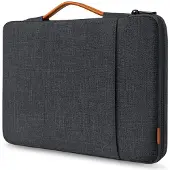 Inateck LB02006 (13.30", Apple, Universel), Sac pour notebook, Noir, Gris