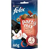 Purina Felix Party Mixed Grill Nourriture Humide Pour Chats 8x60g