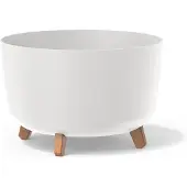Prosperplast Pot De Fleurs Prosperplast Gracia Standard Dgrl400-S449 Blanc 21,5l