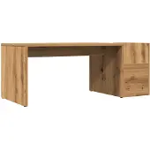 vidaXL Table basse Artisan-Chêne 90x45x35 cm Bois composite