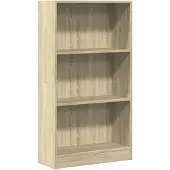 vidaXL Bibliothèque chêne sonoma 60x24x109 cm bois d'ingénierie