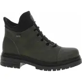 Rieker Bottes à lacets 'Booties' vert