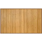 vidaXL Tapis rectangulaire naturel 60x100 cm bambou