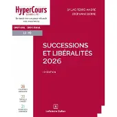 Dalloz Successions et libéralités 2026 - Sylvie Ferré-André