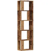 vidaXL Bibliothèque vieux bois 45x24x159 cm bois d'ingénierie