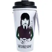 Thumbs Up Gobelet isotherme de Wednesday - pour Unisexe - blanc/noir - Taille Standard