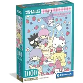 Clementoni , le Puzzle européen Made in Italie Puzzle Hello Kitty - 1000 pièces