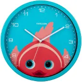Karlsson horloge analogique peekaboo cow (30.80 cm)