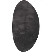 vidaXL Tapis HUARTE Anthracite 80 x 150 cm Polyester