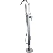 FortiFura Calvi Robinet de bain hors sol 107.8cm avec douchette Chrome brillant SW377817