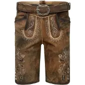 Marjo Pantalon folklorique 'Henry' marron