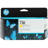 HP 738 (498N7A) - Jaune - Cartouche d'encre
