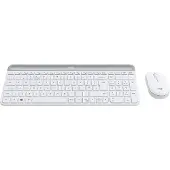 Logitech MK470 Slim Combo ? ensemble clavier-souris sans fil - Taille réelle (100%) - Sans fil - Sans fil RF,