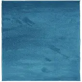 vidaXL Tapis OVIEDO à poils courts turquoise 240x240 cm
