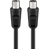 Microconnect COAX075 câble coaxial 7,5 m Noir