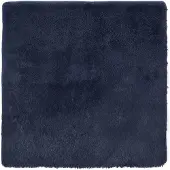 vidaXL Tapis shaggy à poils longs NAVARRA bleu marine 240x240 cm