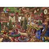 Bluebird Puzzle Puzzle La Boutique de Noël - 1500 pièces