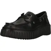 Clarks Shoes Torhill Boat 26329433, chaussures bateau noires à lacets pour femmes, taille 37,5