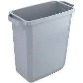 Durable Conteneur à déchets DURABIN 60L rectangle, Gris, 1800496050