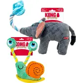 Kong Bendeez Snail (Jouet en peluche pour chiens)