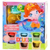 Playgo Diep in de Zee Kleiset - 6 Kleipotjes