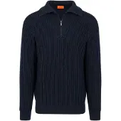 Suitable Pull-over bleu marine