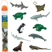 Safari Ltd Espèces menacées - Marine TOOB, 3 ans, Espèces menacées - Marine, Multicolore