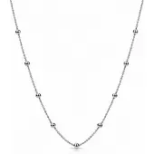 Hot Diamonds Silver chain Silver Emozioni Intermittent 61 CH050, (Argent Sterling)