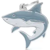 My Family Médaillon Pour Animal De Compagnie Requin