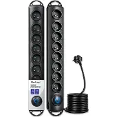 Qoltec Parasurtenseur 8 prise de courant 1.8m 50113