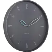 Karlsson - Horloge murale Petals - Gris - Ø40cm