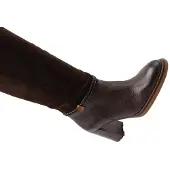 Hispanitas pour femme. HI265079 Bottes en cuir Alabama marron (39), 5 à 8 cm, Casuel