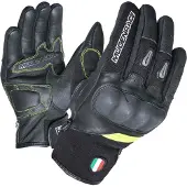 MUGENRACE Neo Court Gants Noir Jaune Néon Taille M