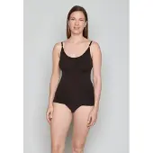 JOOP! Maillot de corps ' Loungewear ' brun foncé