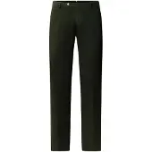 Hackett London pour homme. HM2100116 Pantalon chino Kensington vert foncé (33/32), Casuel, Coton
