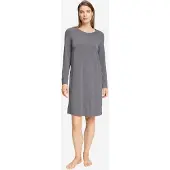 Hanro Chemise de nuit 'Natural Elegance' gris