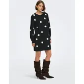 ONLY Robe 'AMY' noir / blanc