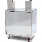 Maxima - Gastro Châssis pour presse-oranges - pour Maj -25 / Maj -25SS / Maj -45 - excly - poubelle - sur roulettes