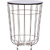 vidaXL Table basse Golden Ø 40 cm