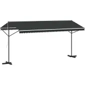 vidaXL Store autoportant 500x300 cm Anthracite